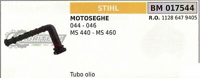 11286479405 TUBO PER POMPA OLIO MOTOSEGA STIHL 044 046 MS440 MS460