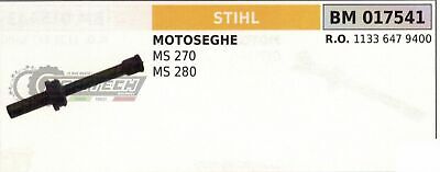 11336479400 TUBO PER POMPA OLIO MOTOSEGA STIHL MS270 MS280