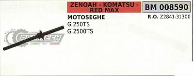 Z284131300 TUBO POMPA OLIO MOTOSEGA ZENOAH KOMATSU REDMAX ASIA IMPORTAZIONE 2500