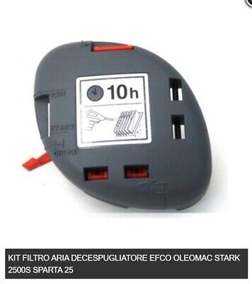 61162017A FILTRO ARIA COMPLETO DECESPUGLIATORE SPARTA 25 STARK 2500