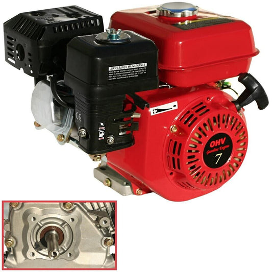 MOTORE COMPLETO LAUNTOP 7HP, Albero Cilindrico 19 x 60, 208cc