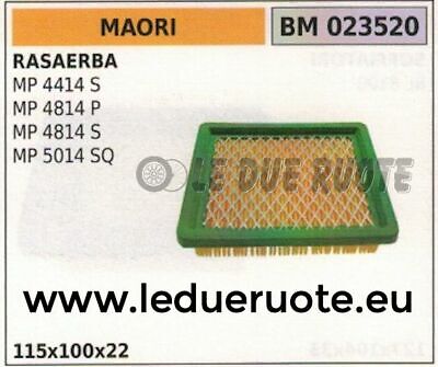 FILTRO ARIA RASAERBA TOSAERBA MAORI MP 4414S 4814P 4814S 5014SQ 115x100x22