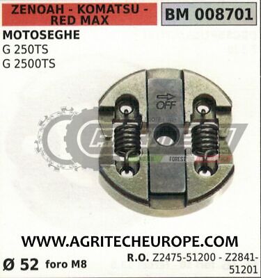 Z2841-51201 FRIZIONE MOTOSEGA ZENOAH KOMATSU G2500TS G250TS Ø52 a