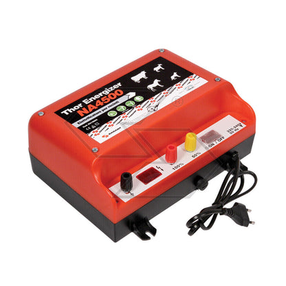 ELETTRIFICATORE PER RECINTO ELETTRICO Thor Energizer NA4500 40Km portata