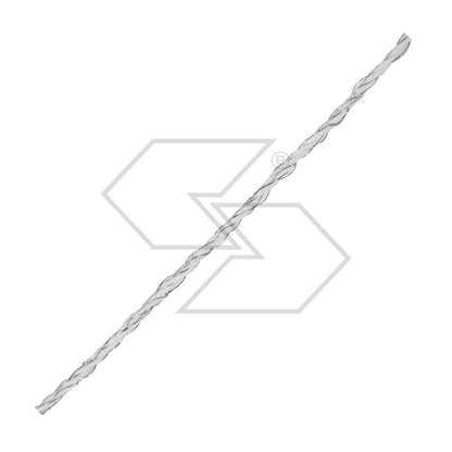 CORDA BIANCA PROFESSIONALE PER RECINTO ELETTRICO PASCOLO 250m