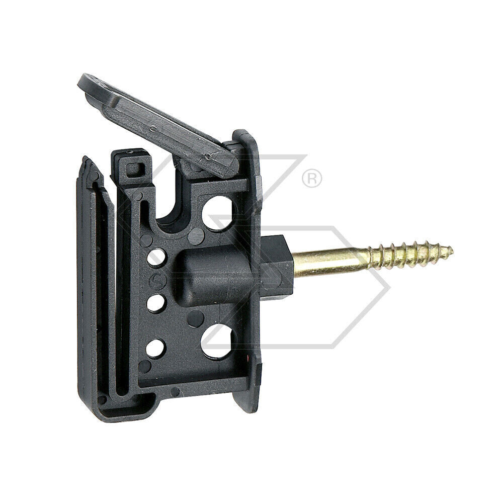 25 x ISOLATORI A CLIP PER NASTRO RECINTO ELETTRICO PROFESSIONALI