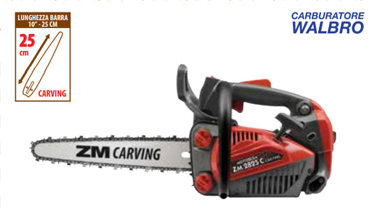 MOTOSEGA A SCOPPIO DA POTATURA SEMIPROFESSIONALE ZOMAX ZM2825C LAMA CARVING
