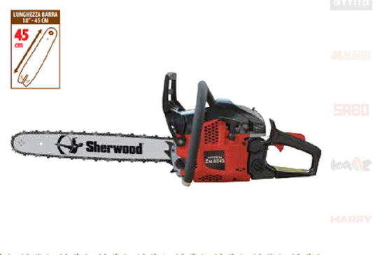MOTOSEGA A SCOPPIO PROFESSIONALE ZOMAX ZM 6245 62cc BARRA 45CM