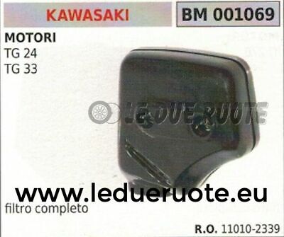 110102339 FILTRO ARIA COMPLETO DECESPUGLIATORE KAWASAKI TG24 TG33 TG 24 33