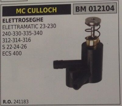 24907 POMPA OLIO PER ELETTROSEGA MCCULLOCH 312 314 316 COD. 241183 538241183 538