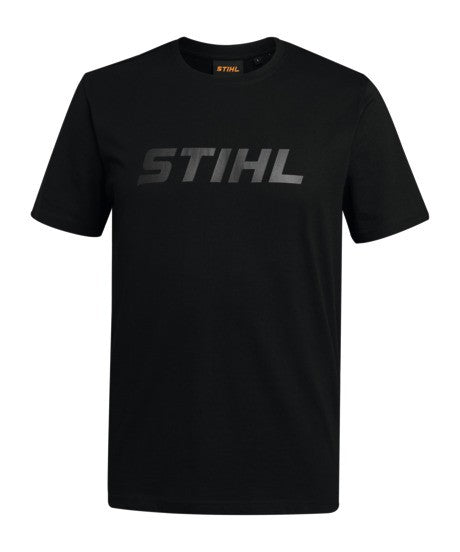 TSHIRT MAGLIETTA NERA CON LOGO ORIGINALE STIHL