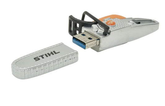 04203600008 CHIAVETTA USB 8GB A FORMA DI MOTOSEGA ORIGINALE STIHL