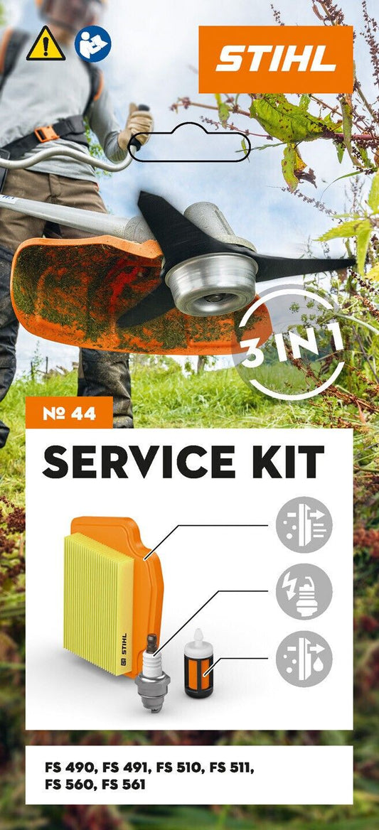 SERVICE KIT (FILTRO ARIA + CANDELA + PESCAGGIO MISCELA) ORIGINALE STIHL PER DECESPUGLIATORE  FS 510