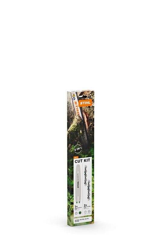 KIT BARRA 30Cm + DUE CATENE ORIGINALE STIHL PER MOTOSEGA MS 170, MS 171