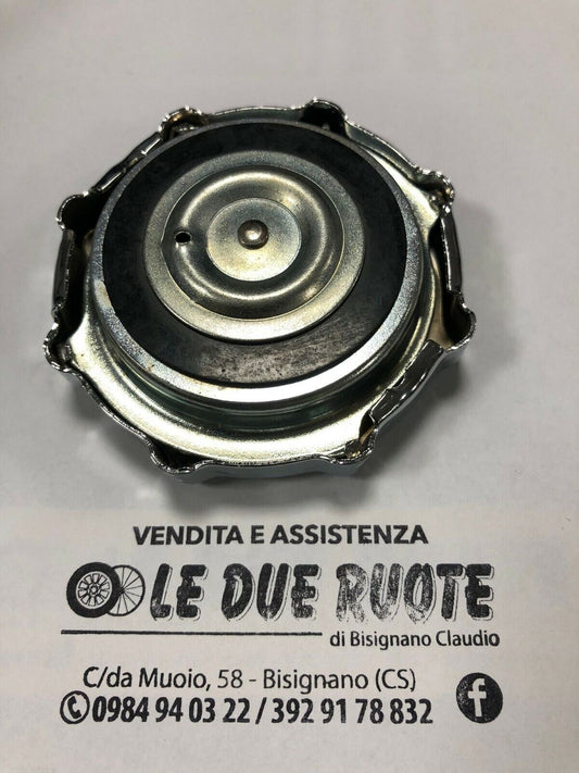 TAPPO SERBATOIO BENZINA CROMATO PER MOTO STORICHE MOTOGUZZI FANTIC GILERA BETA