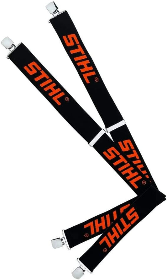 IDEA REGALO - Bretelle nero e arancio originale STIHL