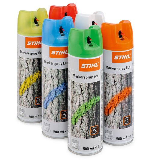 kit 6 x Spray per marcatura tronchi Umidi Originale STIHL