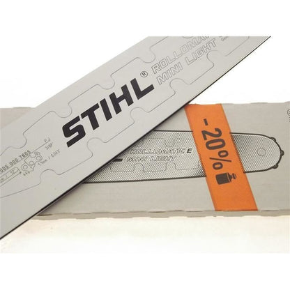 Lama Spranga ROLLOMATIC E MINI LIGHT 30 CM (12") - 3/8'' - 1,1MM - ORIGINALE STIHL per HT101 HT131 MSE14 MSE140