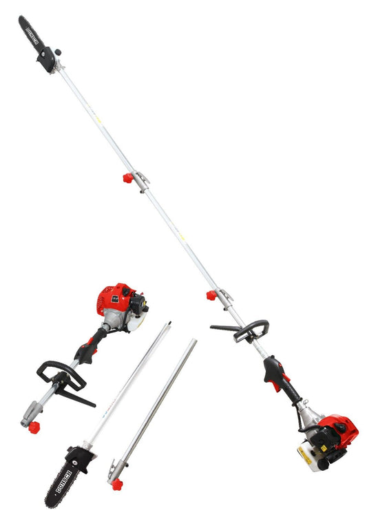 Potatore telescopico SEMIPROFESSIONALE scoppio Lunghezza max 2.68 metri 33cc