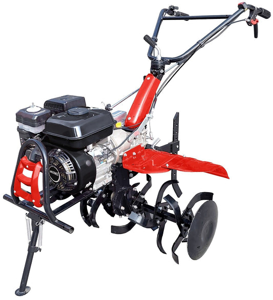 Motozappa Dunshc motore a scoppio benzina 8HP 4T fresa da 102Cm Riducibile 3 Marce