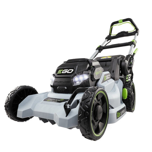Tosaerba rasaerba a batteria professionale Ego trazionato + Mulching + Batteria