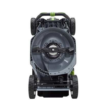 Tosaerba rasaerba a batteria professionale Ego trazionato + Mulching + Batteria