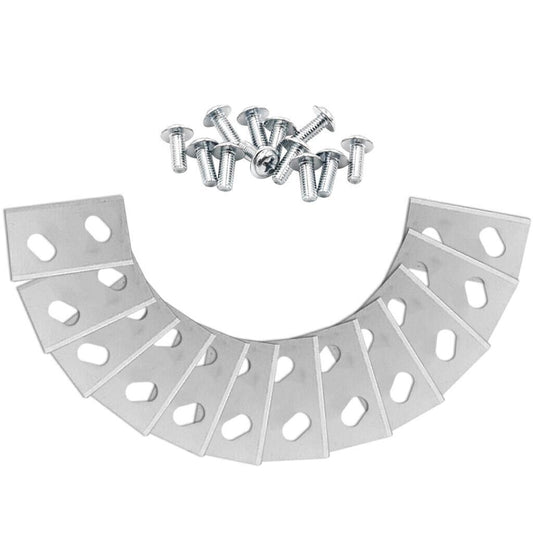 Lame in acciaio per Robot Rasaerba Robomow RK, 12 pezzi 32 X 18 X 0,6 mm