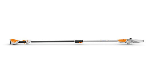 Potatore allungato a batteria Originale Stihl HTA 50 con 2 batterie AK 20 e caricatore
