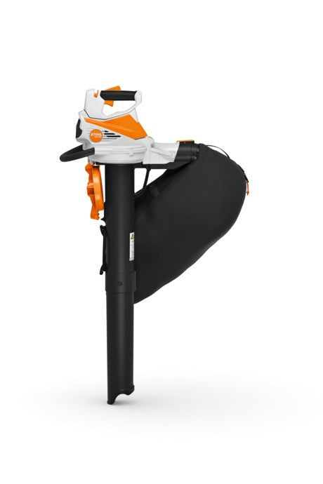 Soffiatore / Aspiratore / Trituratore a Batteria Originale Stihl SHA 56 con batteria AK 20 e caricatore