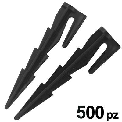 500 PICHETTI PER FILO PERIMETRALE ROBOT RASAERBA H85mm paletti pali erbetta prat