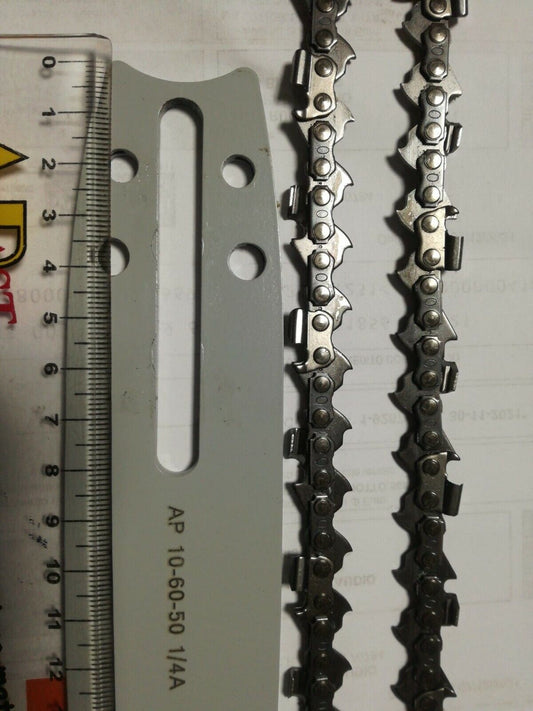 BARRA lama CARVING da 25cm PER MOTOSEGA DA POTA BLUE BIRD + CATENA IN OMAGGIO