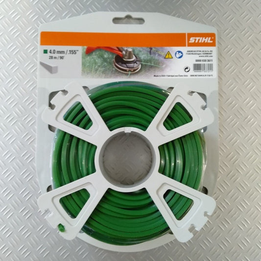 Filo nylon Originale STIHL per decespugliatore, sezione quadrato 4,0 mm