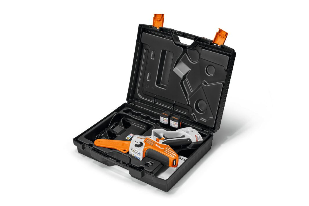 Potatore professionale a batteria Originale STIHL GTA 40 con 2 Batterie
