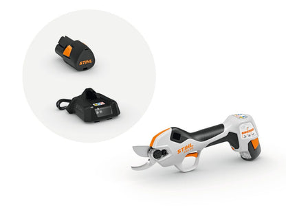Forbice a batteria Originale Stihl ASA 20 con batteria e caricatore