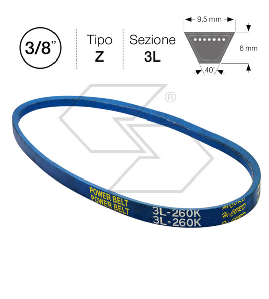 754-0430 Cinghia Trattorini NOVA TRAC Serie 300 (trasmissione)