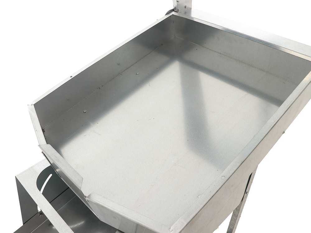 Defogliatrice pneumatica per olive ad aria compressa in Acciaio Zincato