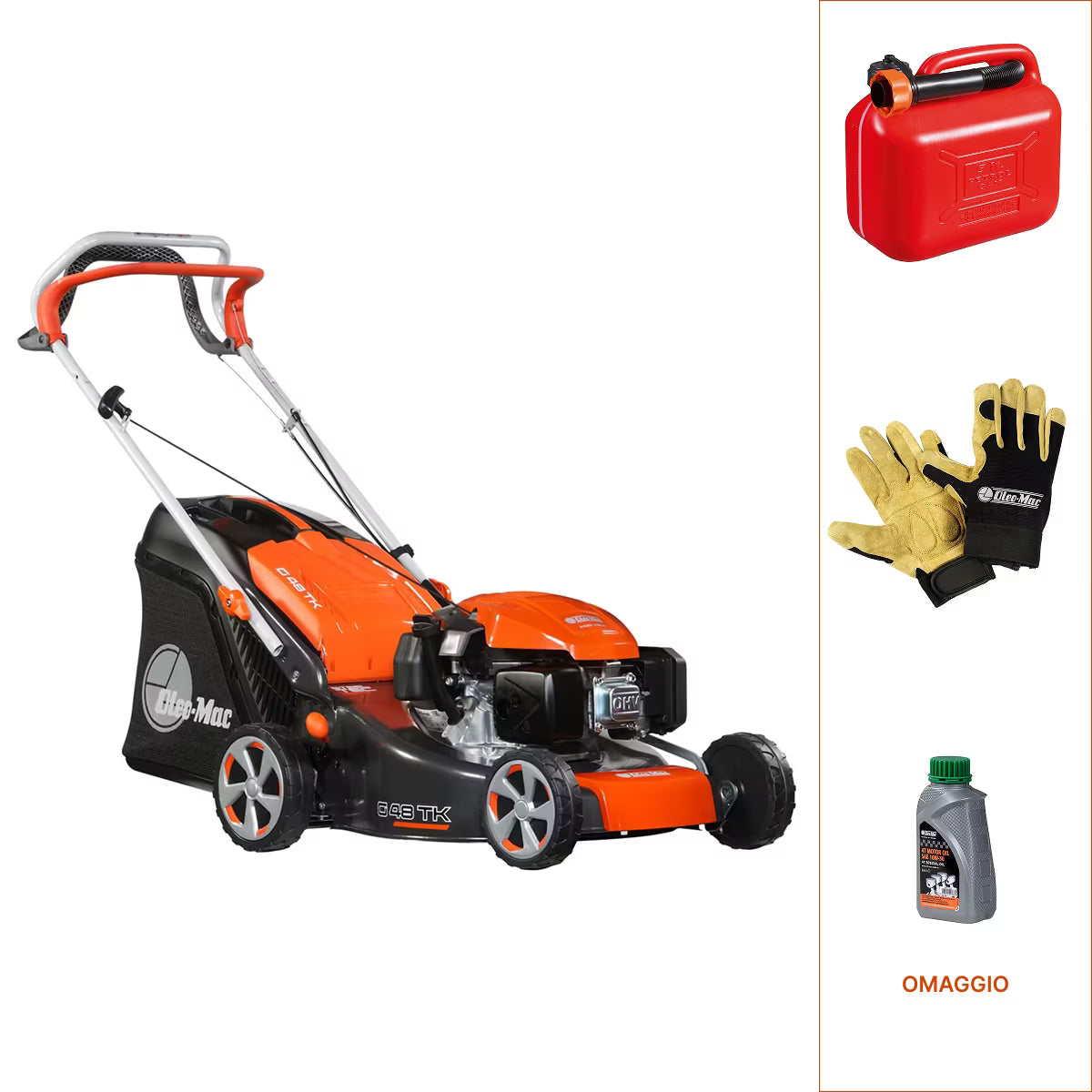 Rasaerba professionale trazionato Oleomac G 48 TK COMFORT PLUS