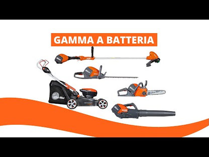 Rasaerba a batteria Oleomac Gi 40 P con batteria Bi 2,0 OM e caricabatterie CRG