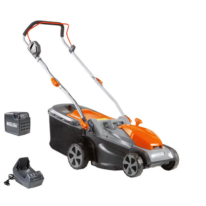 Rasaerba a batteria Oleomac Gi 40 P con batteria Bi 2,0 OM e caricabatterie CRG